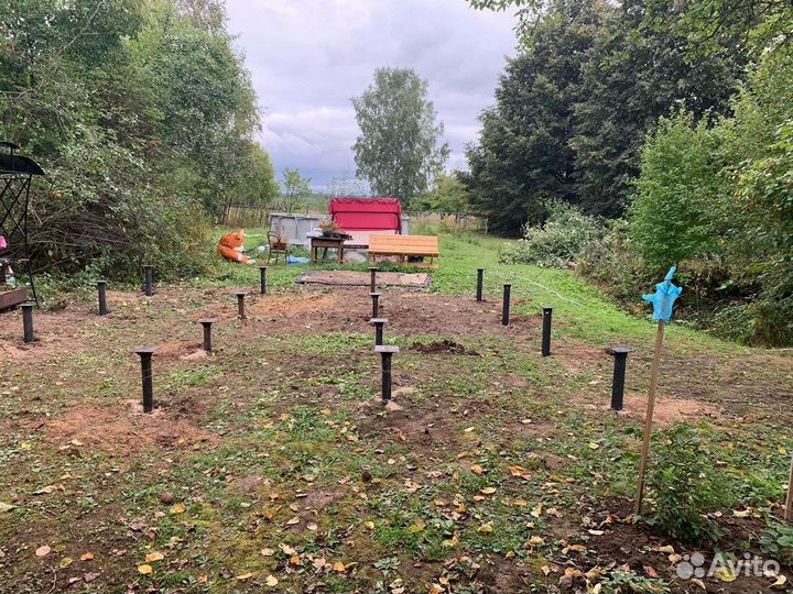 Винтовые сваи под ключ установка обвязка