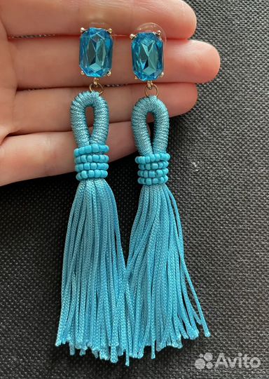 Серьги бижутерия