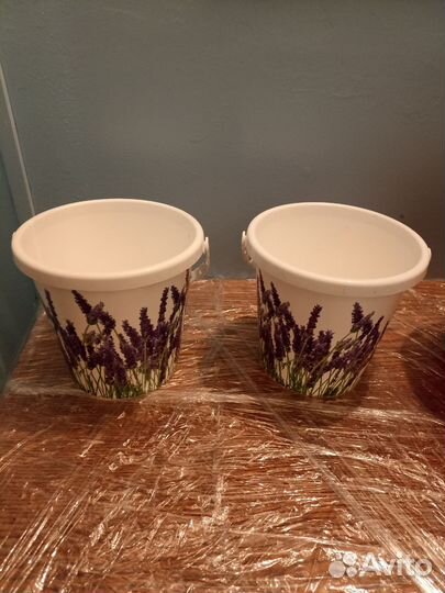 Вёдра новые, объем 2 и 3 литра