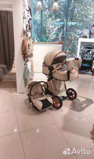 Коляска Luxmom V9 2в1 и 3в1