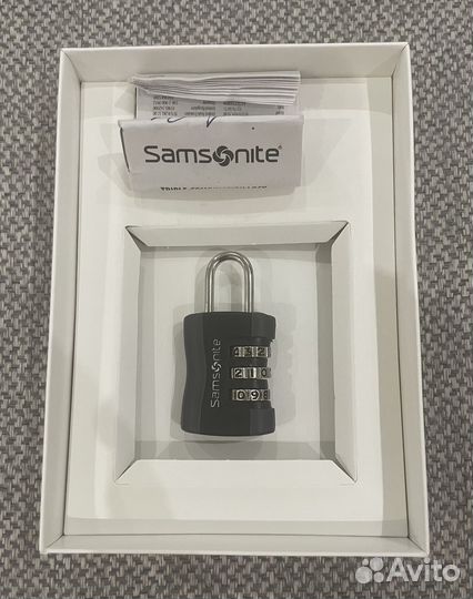 Кодовый замок Samsonite