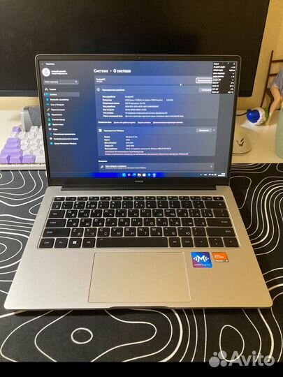 Ноутбук Honor magicbook x14 R5-7640HS FRI-H56