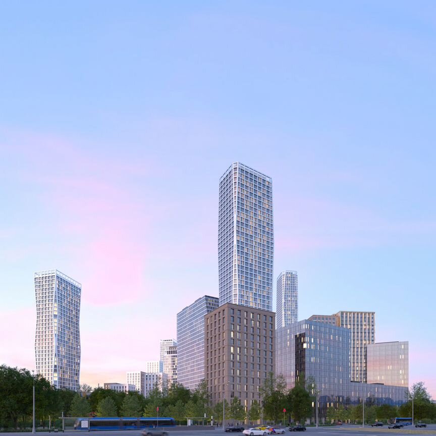 1-к. квартира, 44,9 м², 20/28 эт.