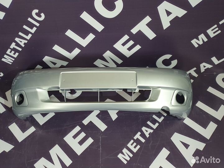 Бампер передний ваз 1118 Калина- серебристый (690)