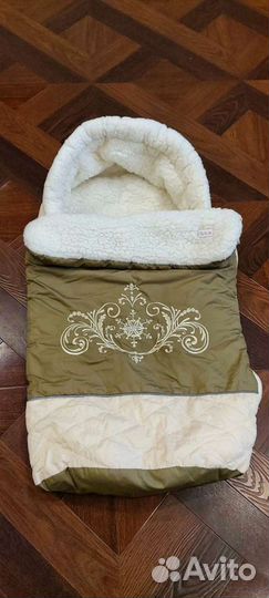 Зимний меховой конверт