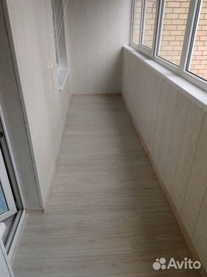 Отделка и остекление балконов в рассрочку