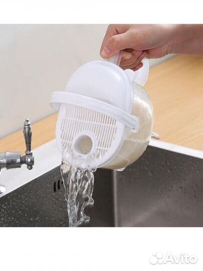 Дуршлаг для промывки риса и круп