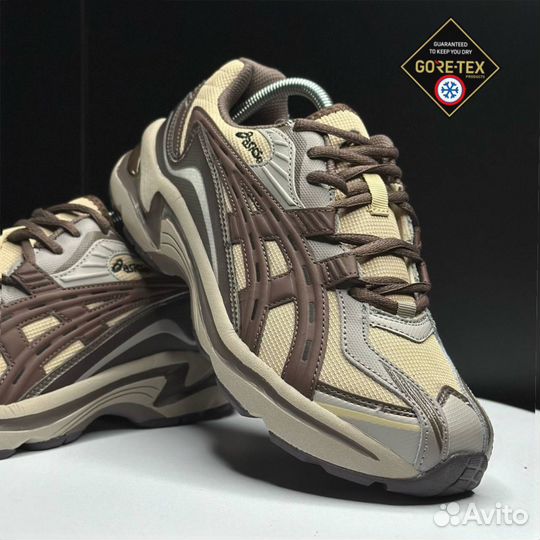 Кроссовки зимние Asics Gel-Preleus brown and begie