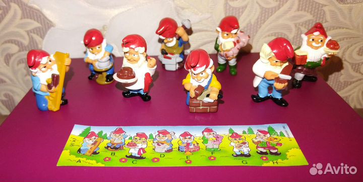 Серия киндер Гномы мастера