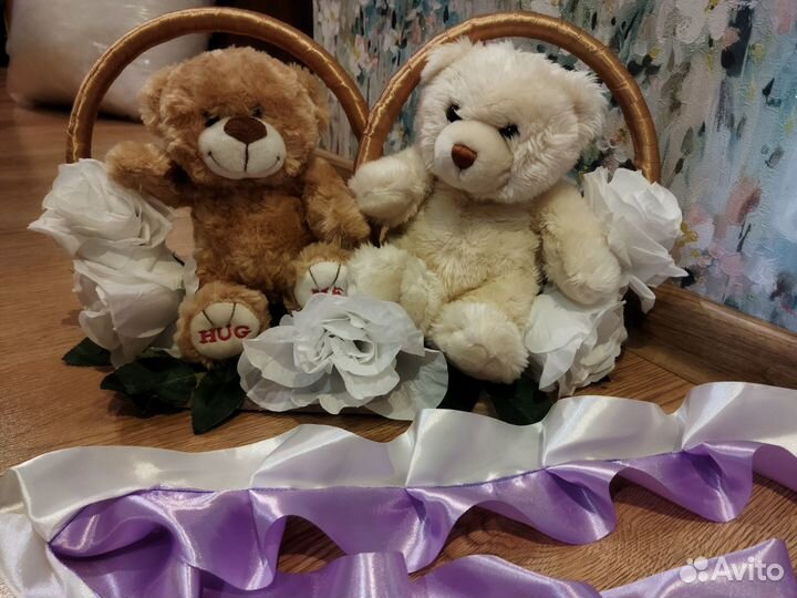 Свадебное украшение на машину продажа