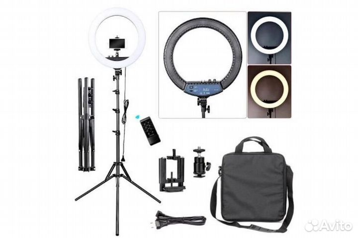 Кольцевая лампа 55вт RL-18