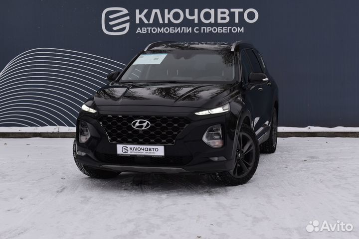 Hyundai Santa Fe 2.2 AT, 2018, 185 000 км