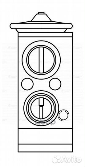 Клапан кондиционера hyundai IX35 10/KIA sportage