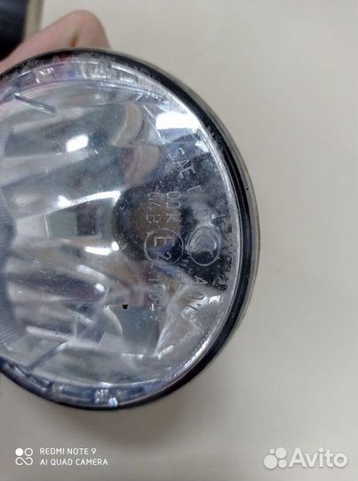 Фара противотуманная правая Renault Logan