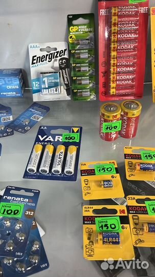 Литиевые батарейки опт Panasonic, Varta, Kodak