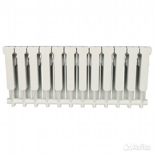 Алюминиевый радиатор Rommer Profi 350, 12 секций