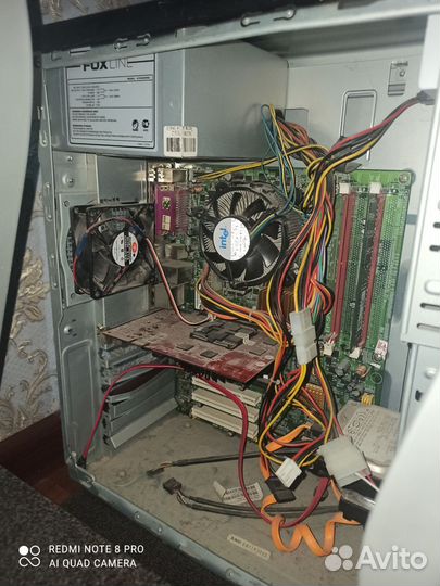 Системный блок на запчасти