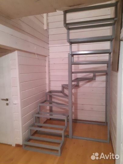 Лестницы на металлокаркасе
