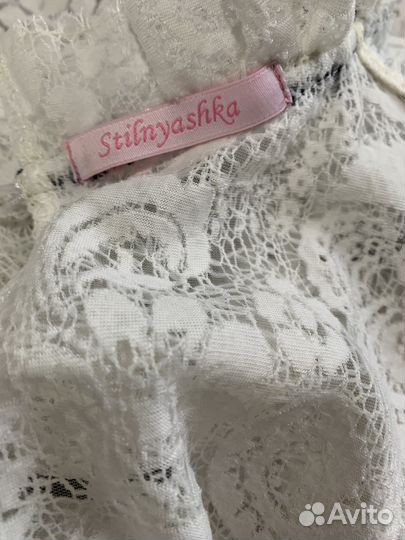 Блузка белая школьная