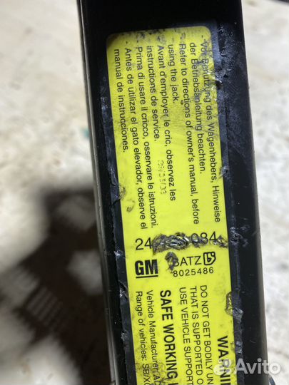 Домкрат штатный Opel Corsa C Арт. 77463