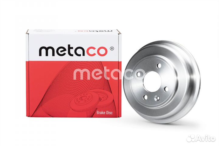 Барабан тормозной Chevrolet Aveo T300, Cobalt