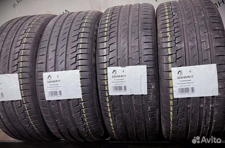 Continental PremiumContact 6 225/45 R17 94Y