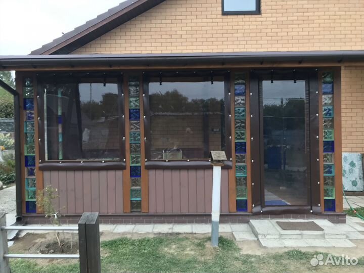 Мягкие окна для беседок террас и веранд