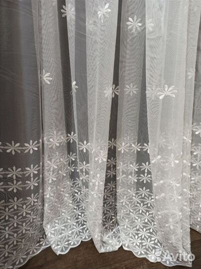 Тюль звёздочки новый