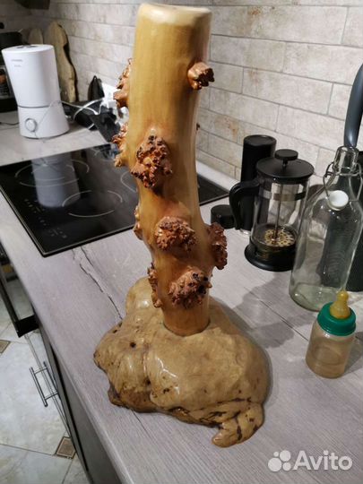 Ваза для цветов из капа