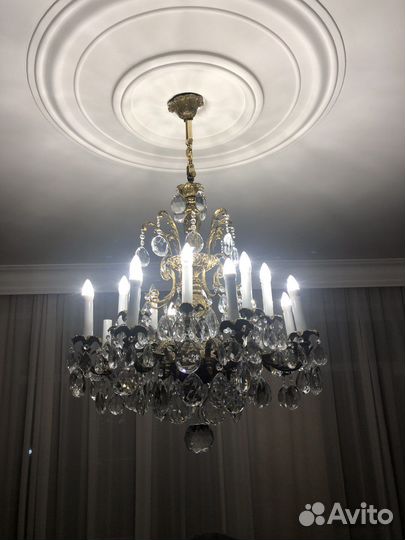 Люстра чешская