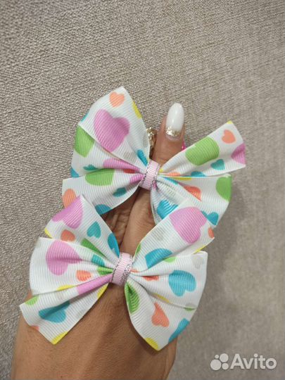 Резиночки для волос ручной работы
