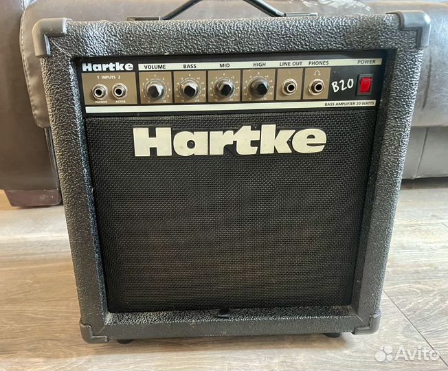 Комбоусилитель для бас гитары hartke b 20