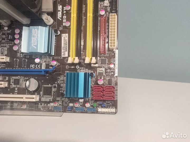 Комплект 775 Asus P5Q-VM + Xeon E5450