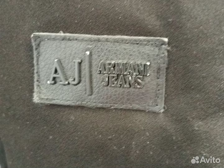 Брендовый пуховик мужской Армани