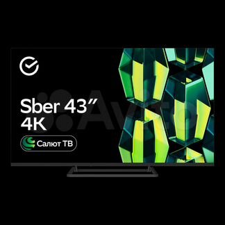 Умный телевизор Sber SDX-43U4128 2GB