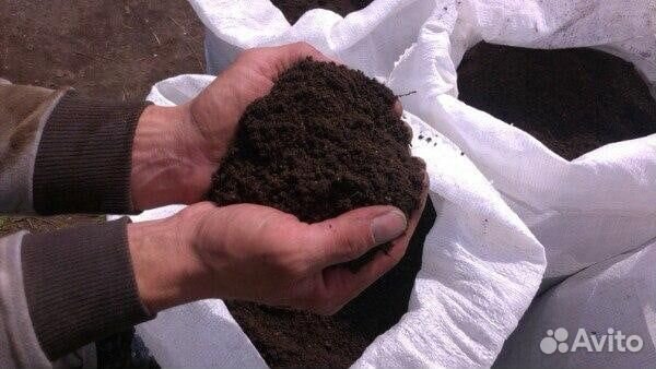 Земля плодородная в мешках 50 л
