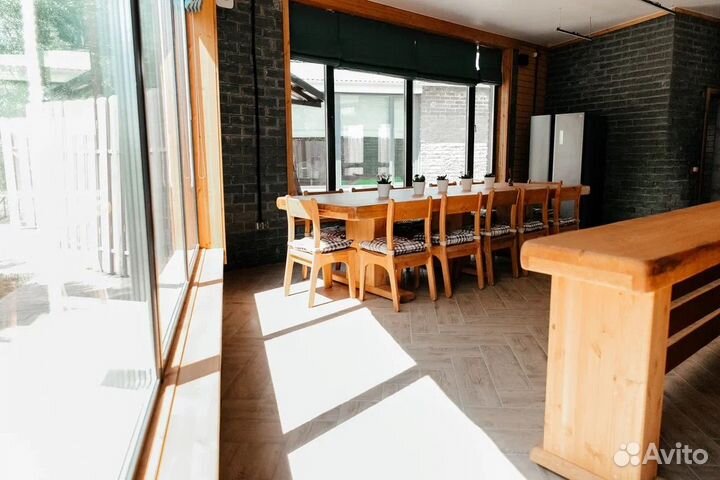 Аренда теплой беседки у воды