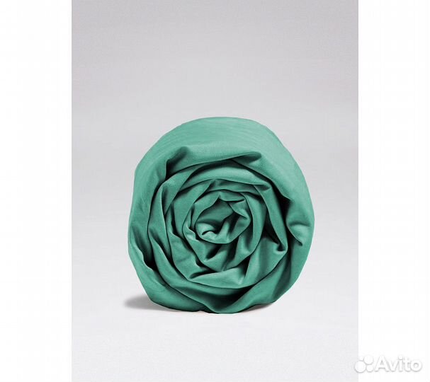 Простынь GoodNight Сатин 180х200х20 Лагуна на рези