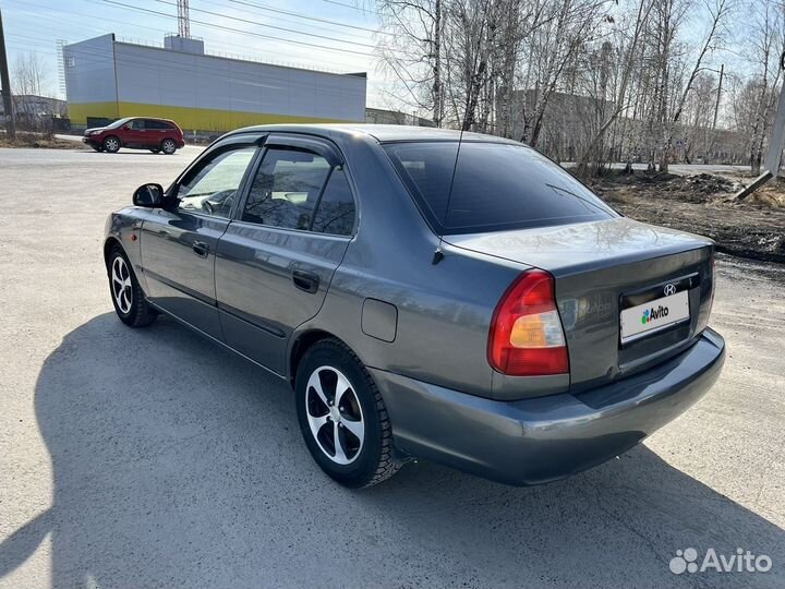 Hyundai Accent 1.5 МТ, 2006, 276 000 км