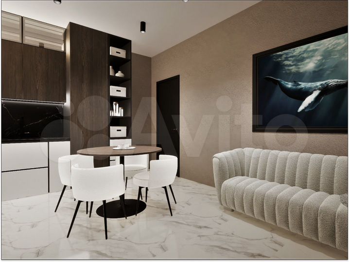 2-к. квартира, 76,6 м², 2/17 эт.