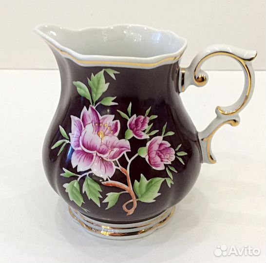 Сервиз чайный в коричневом цвете 50-е годы Германи