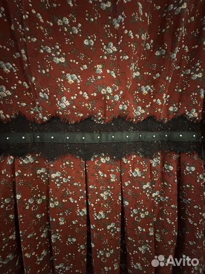 Платье женское 42 44 с кружевом