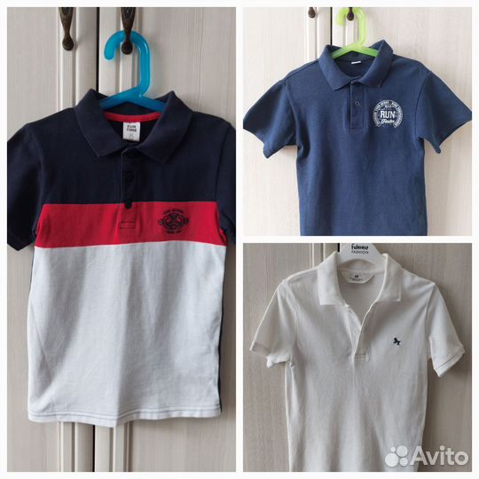 Поло на мальчика 122