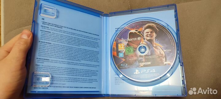 Street fighter 6 ps4 диск