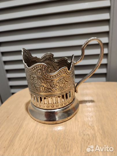 Подстаканник мельхиор СССР