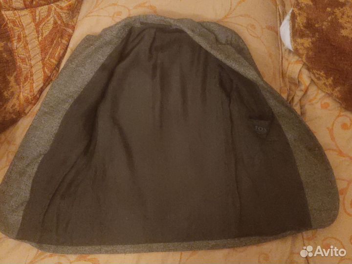 Пиджак детский серый 116-120