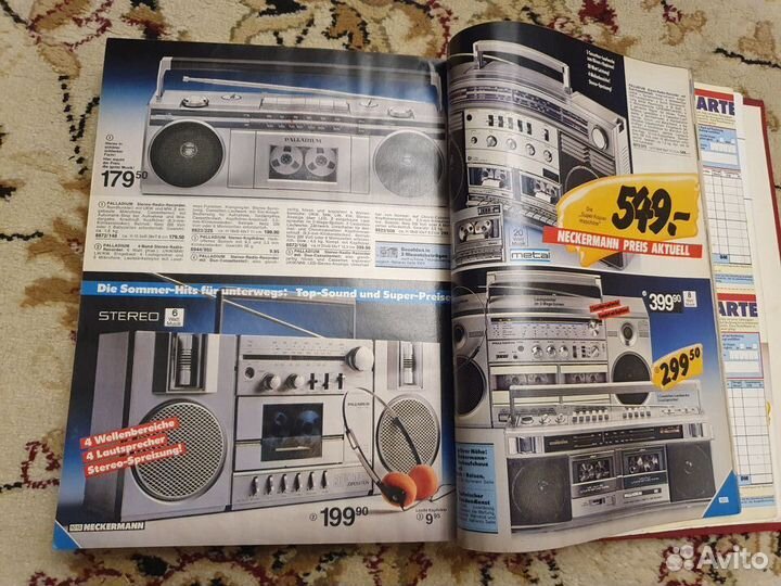 Каталог Neckermann лето 1984. 1000+ стр. Переплет