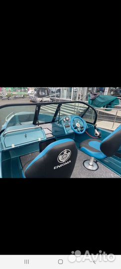 Новый катер Enigma с Yamаha 80