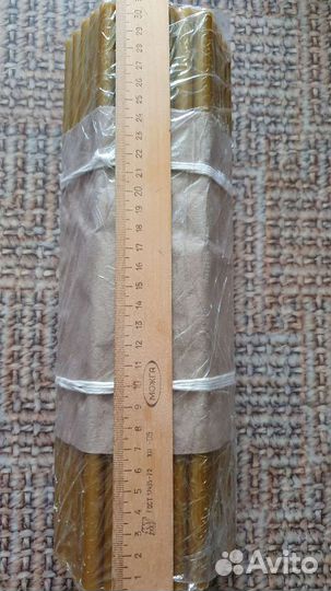 Свечи восковые церковные большие 70 шт. в упаковке