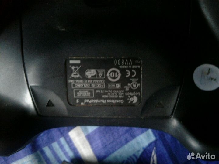 Геймпад logitech cordless rumblepad 2
